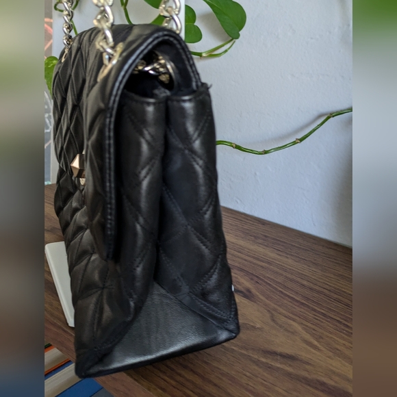 Kate Spade Natalia Black Flap Shoulder Bag. - Picture 6 of 16